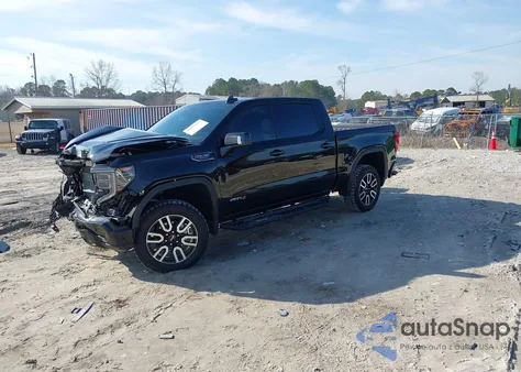 2024 GMC Sierra 1500 4Wd Short Box At4 from USA, damaged, VIN 3GTUUEEL7RG391100